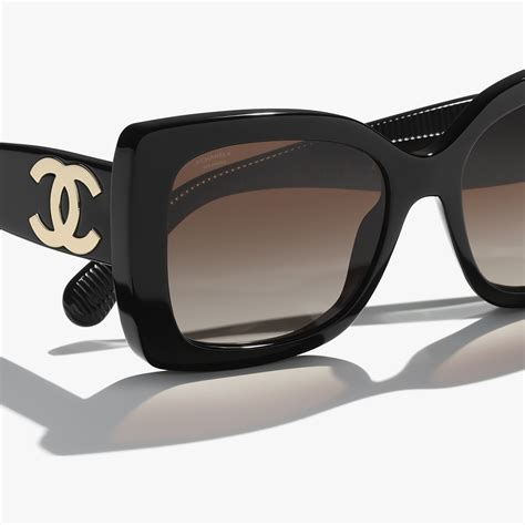 chanel square sunglasses acetate